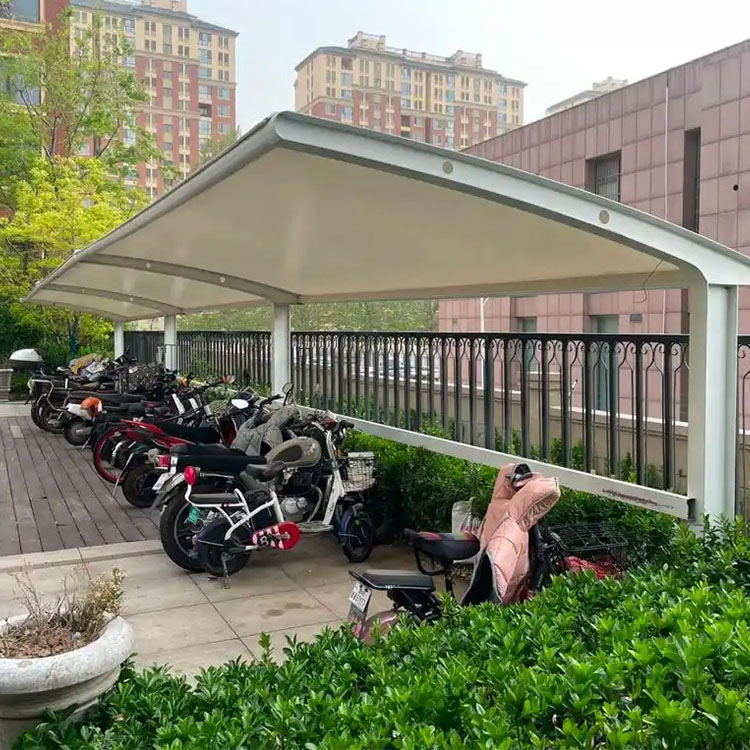 铜陵膜结构电动车棚